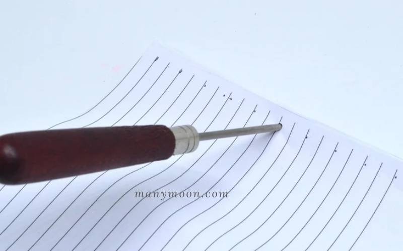 How to make a spiral notebook without a machine
