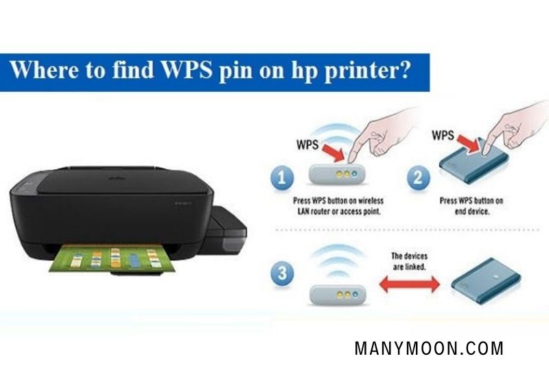 Wps pin hp printer 4650