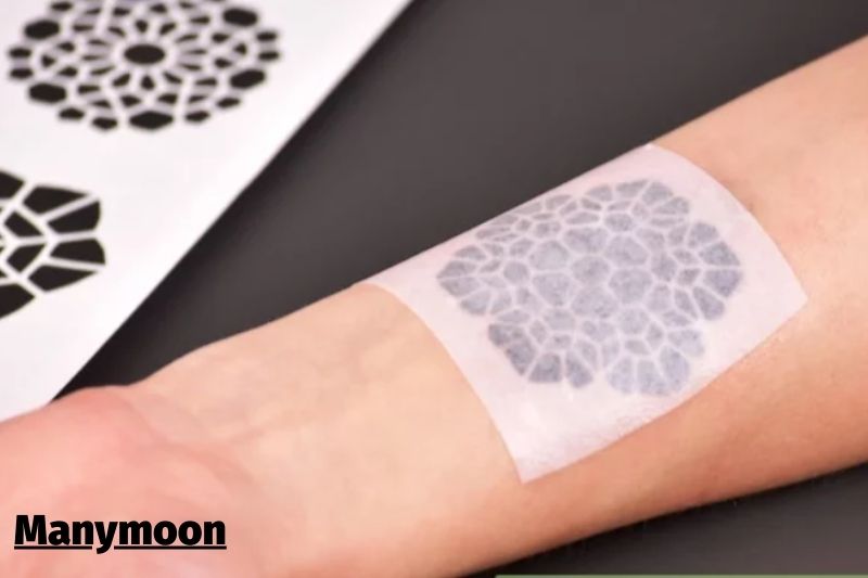 Allow the tattoo to adhere to the skin for seven minutes