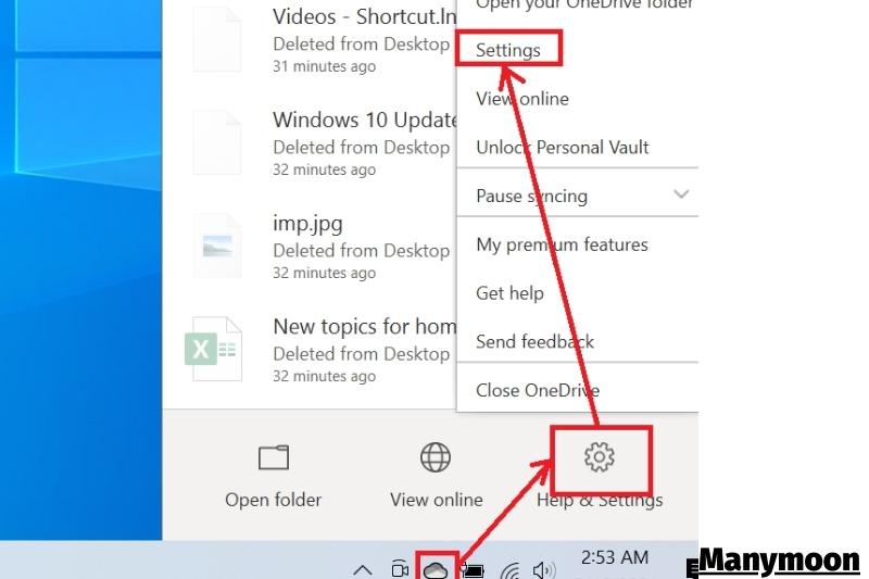 Check your OneDrive settings