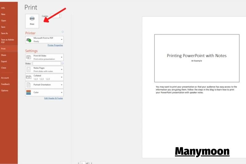How To Print Powerpoint With Notes 2022 Top Full Guide Manymoon