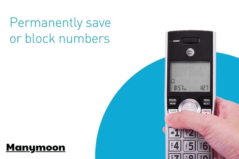 how to unblock a phone number on at&t landline