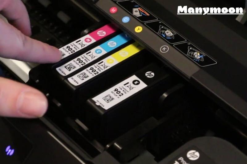 Place your new cartridge in the printer.