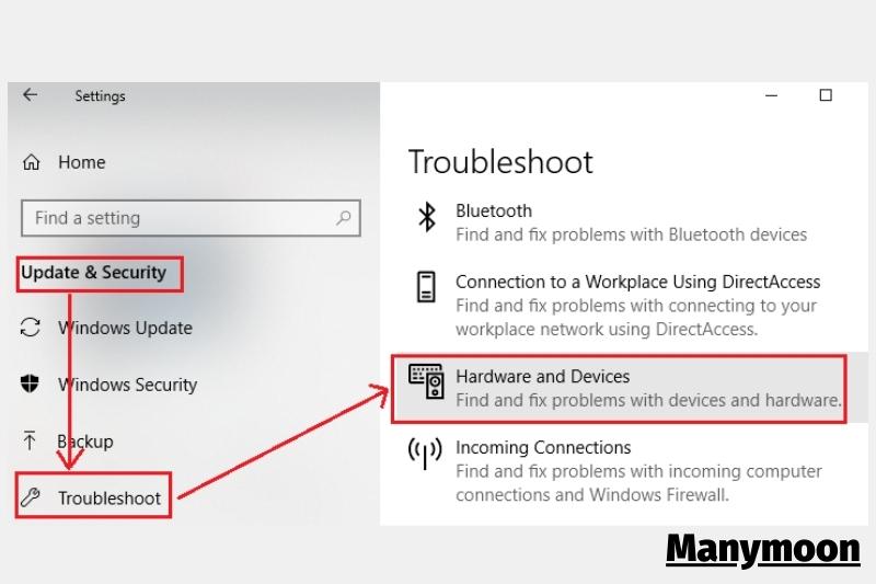 Run the Hardware troubleshooter for your keyboard