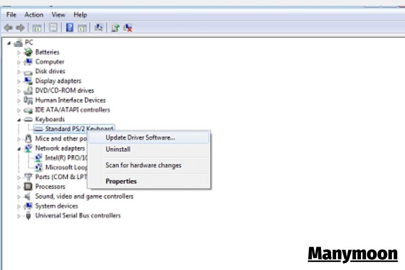 Update your keyboard drivers