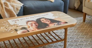 coffee table for puzzles