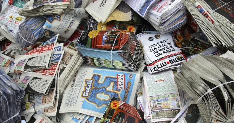 how to recycle magazines