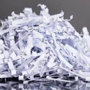 how to recycle shredded paper