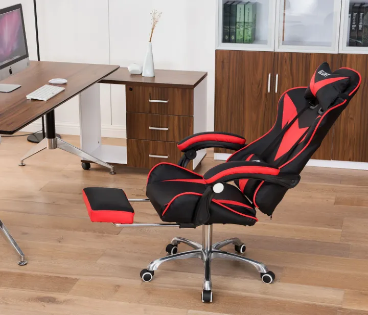 reclining office chairs with footrest