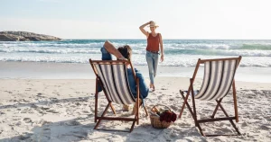 beach chairs